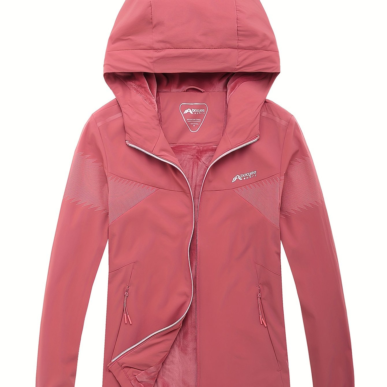 Women's Fleece Lined Sports Jacket Waterproof Coat
