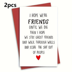 Funny Birthday Card For Friends - Hilarious Birthday Card For Men & Women
