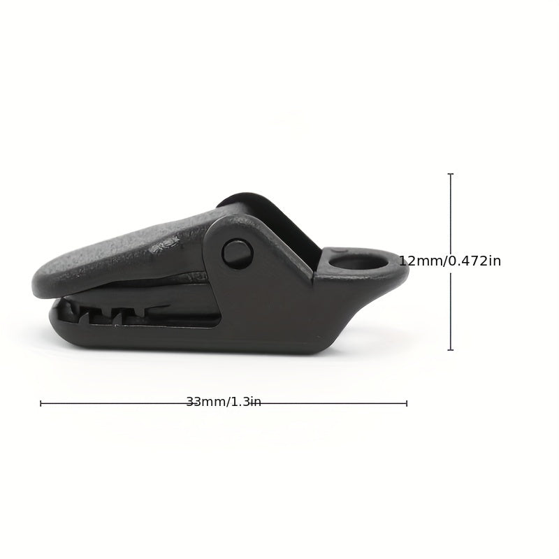 10pcs Tent Pull Point Crocodile Clips for Outdoor Camping
