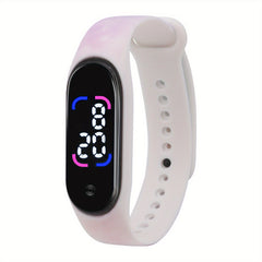 Waterproof Electronic Watch for Kids - Colorful Holiday Gift