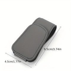 Car Sun Visor Glasses Box Sunglasses Clip Ticket Holder Stand Fastener