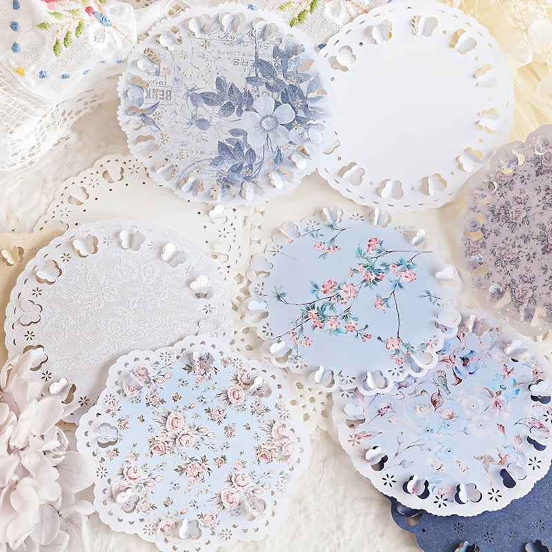 10pcs DIY Paper Plants & Flowers for Art Projects