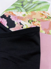 3pcs Floral Print Briefs Comfy Breathable Intimates Panties Women's Lingerie