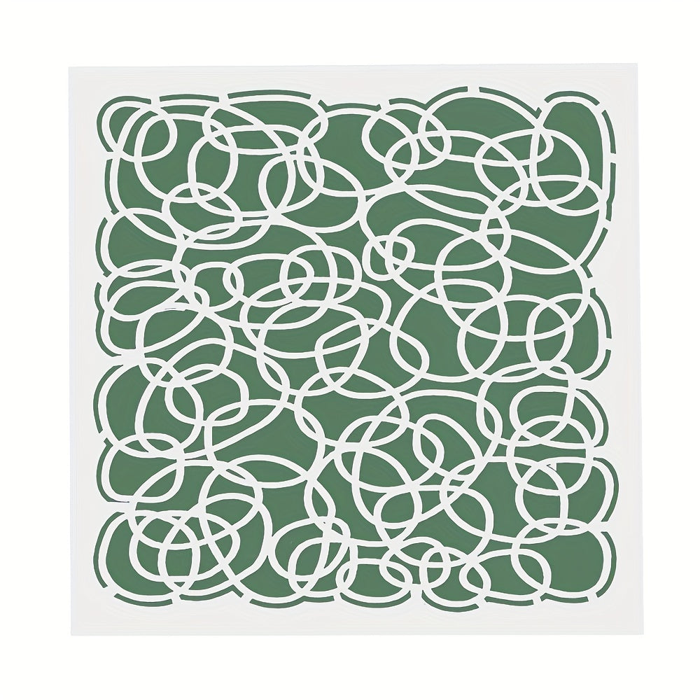 13cm Decorative Circle Stencil Template for DIY Crafts Scrabook Painting