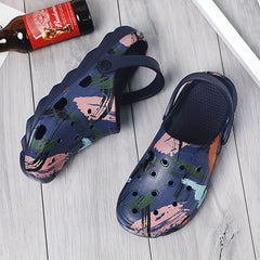 Unisex Lightweight Comfy Clogs Hollow Out Non Slip Garden Shoes