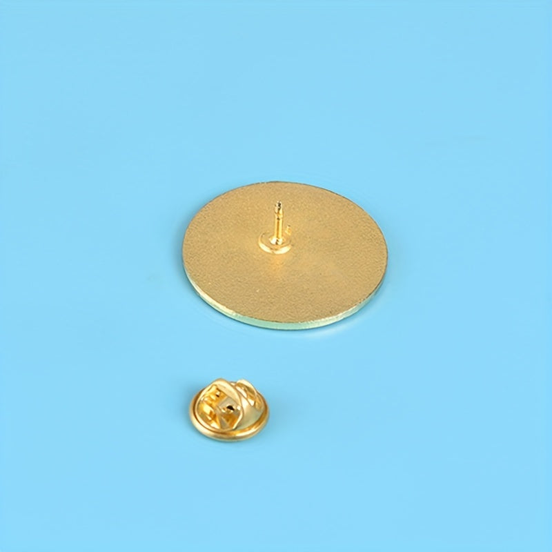 Always Tired Club Round Brooch Jewelry
