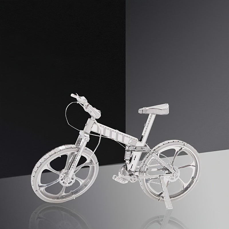 3D Metal Mountain Bike DIY Assembly Model Toy