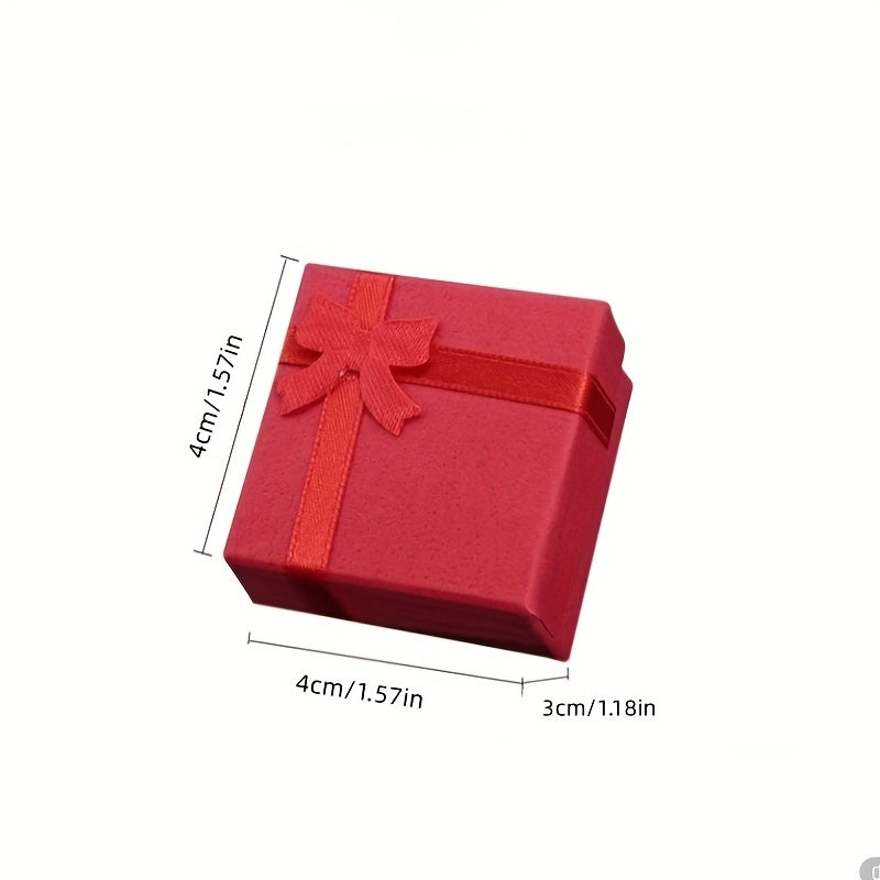 24pcs Jewelry Necklace Earrings Ring Paper Box Small Business Supplies