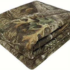 Camo Burlap Mesh Fabric 75D Camo Net Cover for Ground Blinds Camping Military