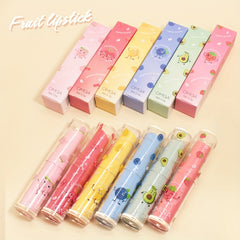 Fruit Flavor Changing Lipstick Hydrating Temperature Lip Gloss
