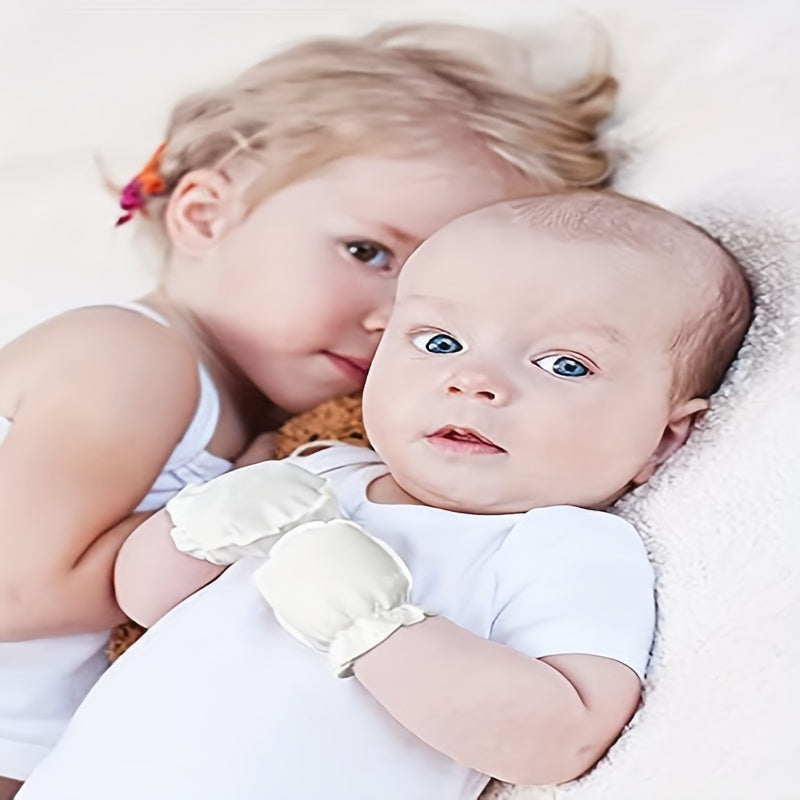 6pairs Infant Comfortable Anti-Eating Hand Gloves For Baby