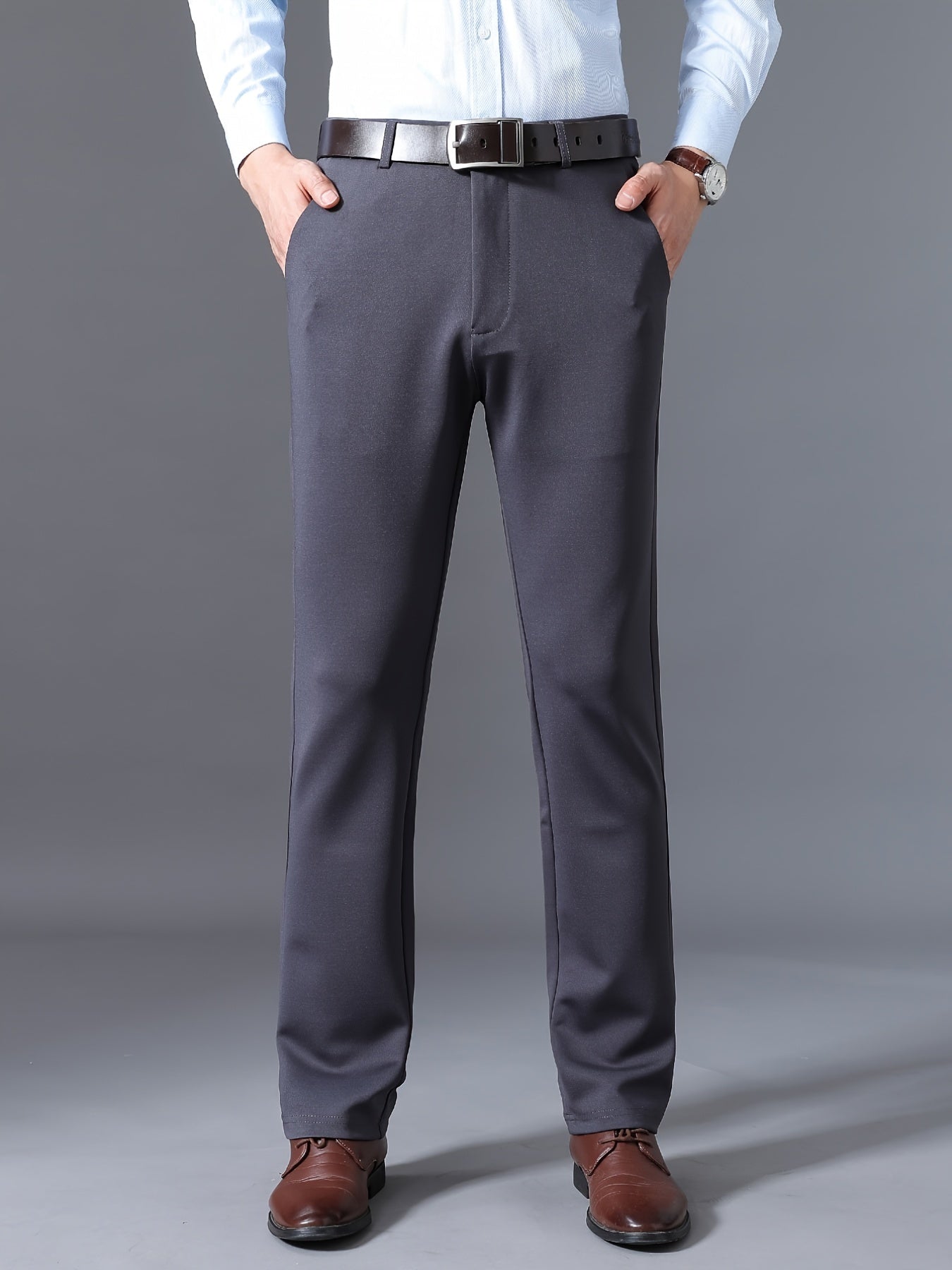 Men's Stretch Dress Pants for Business