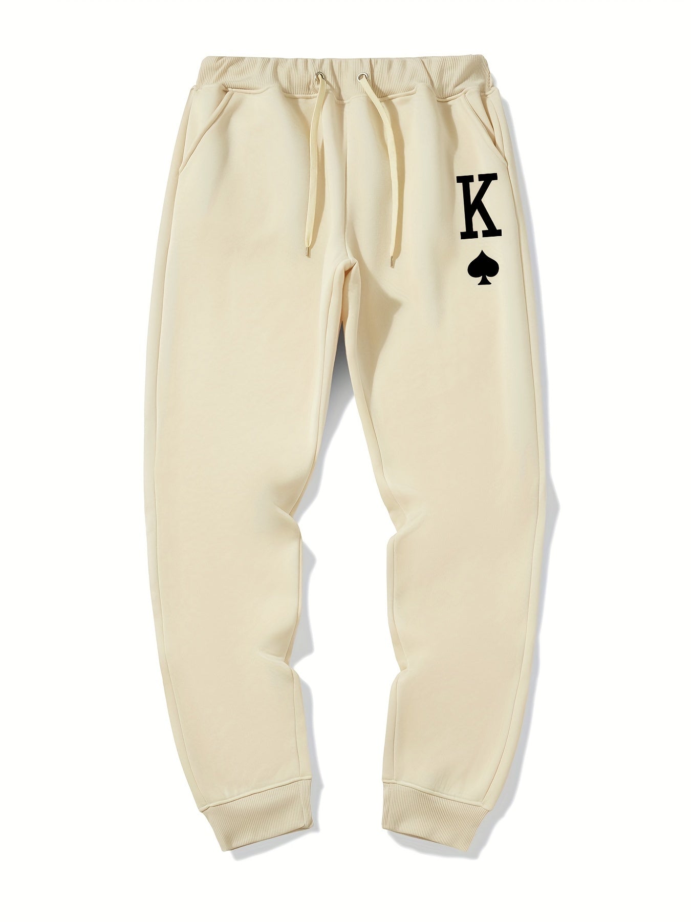 Spade K Men's Drawstring Sweatpants Loose Comfy Jogger Pants