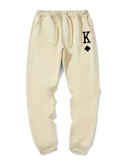 Spade K Men's Drawstring Sweatpants Loose Comfy Jogger Pants