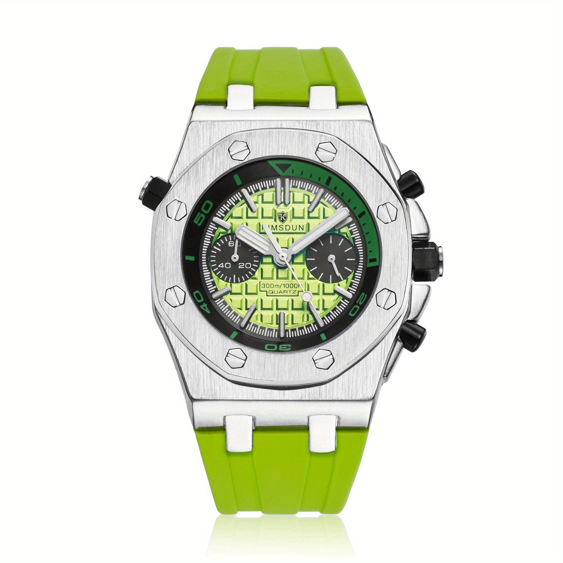 Men's Sports Quartz Watch Alloy Round Wrist Accessory