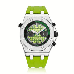 Men's Sports Quartz Watch Alloy Round Wrist Accessory