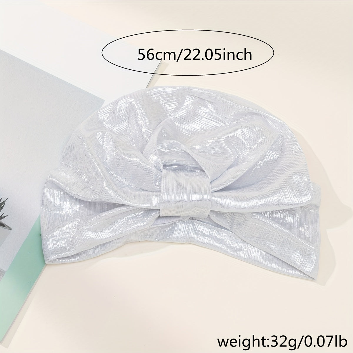 Solid Turban Cap Head Wrap Elastic Hijab Bonnet Women Bandana Beanies