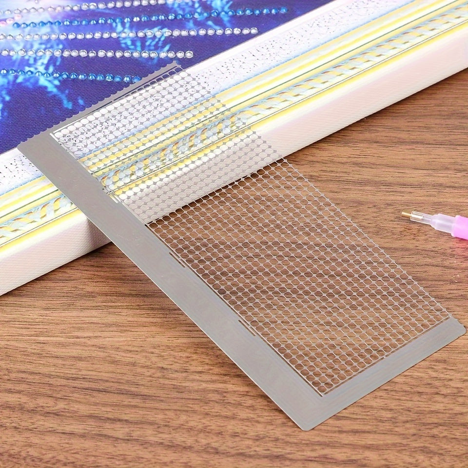 1pc Diamond Painting Ruler Blank Grids Full Drill Kits Tools
