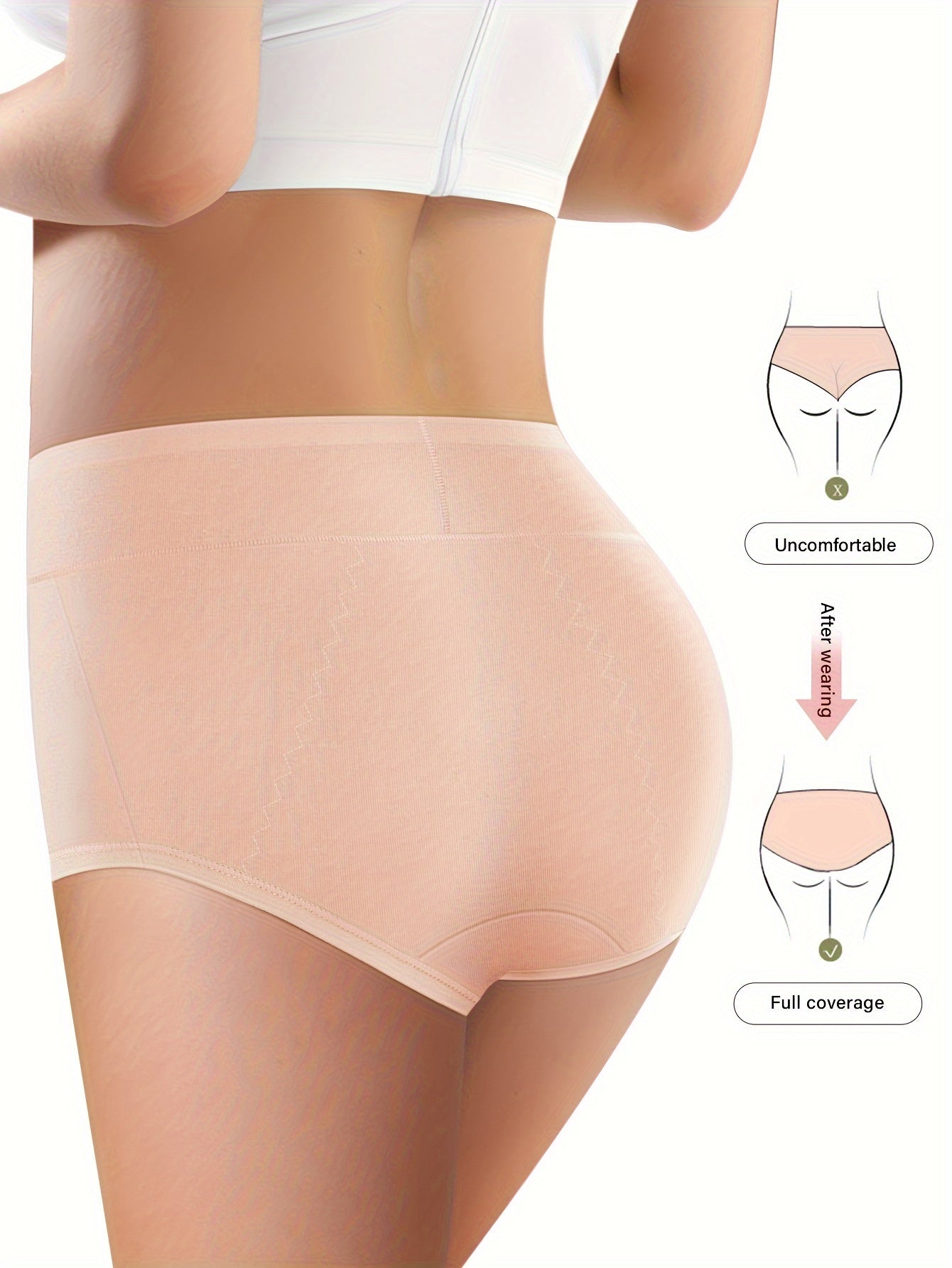 Women's Leak proof High Waisted Period Underwear
