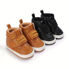 Baby Boys Hook And Loop Fastener Sneakers