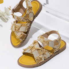 Girls Open Toe Breathable Sandals Lightweight Non-slip