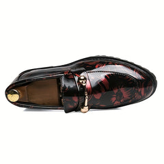 Women's PU Leather Loafers Stylish Softy Sole Low Top Shoes