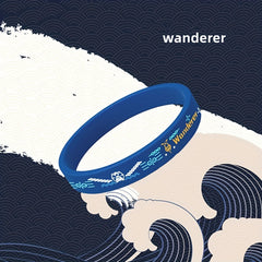 Cartoon Pattern Funny Bracelet Sporty Style Silicone Wristband