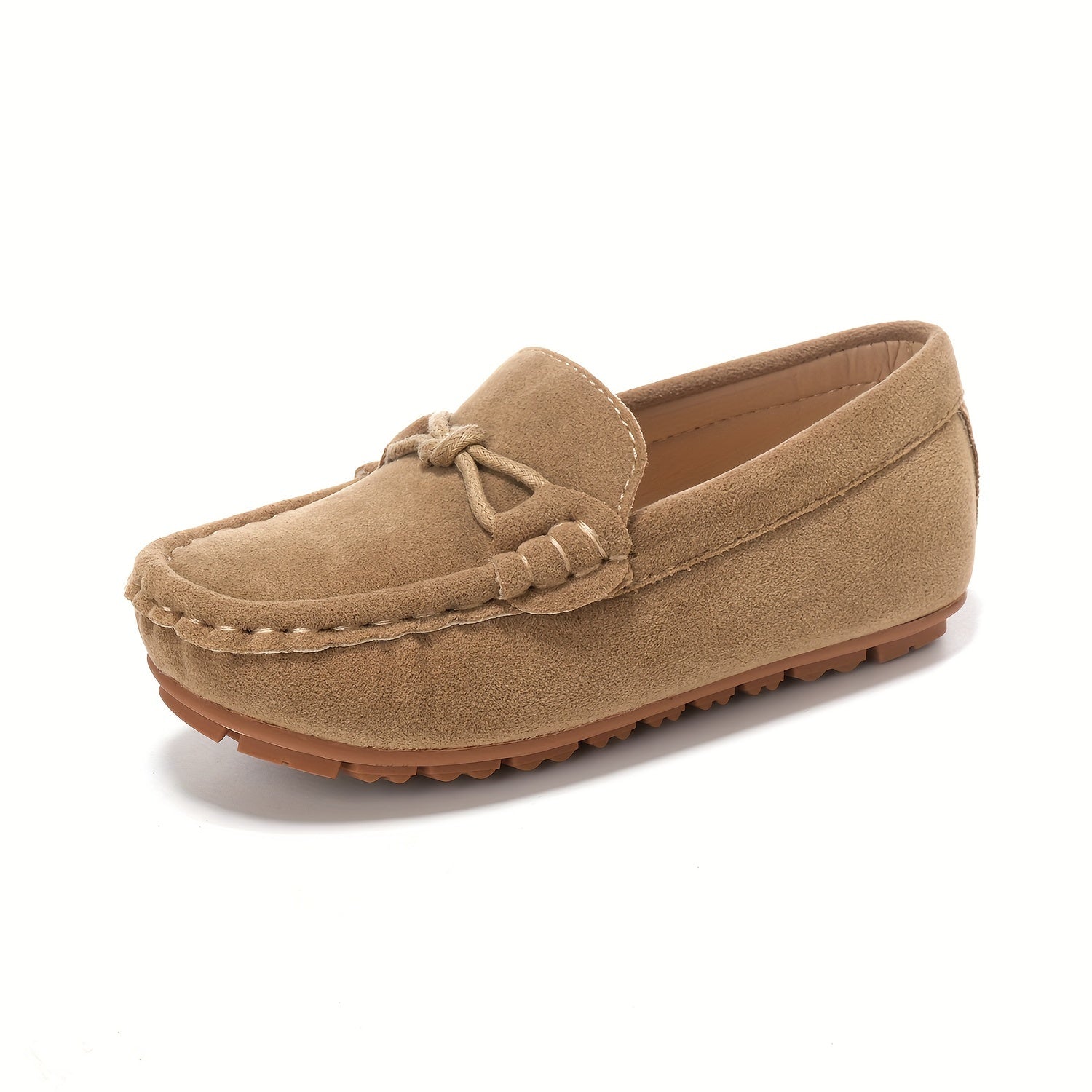 Boys Vintage Slip On Loafer Shoes Lightweight Comfortable Non Slip Shoes