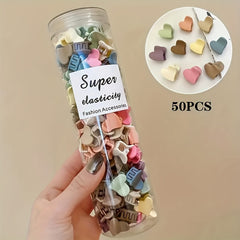 50pcs Small Flower Hair Clip Princess Hairpin Hair Accessories