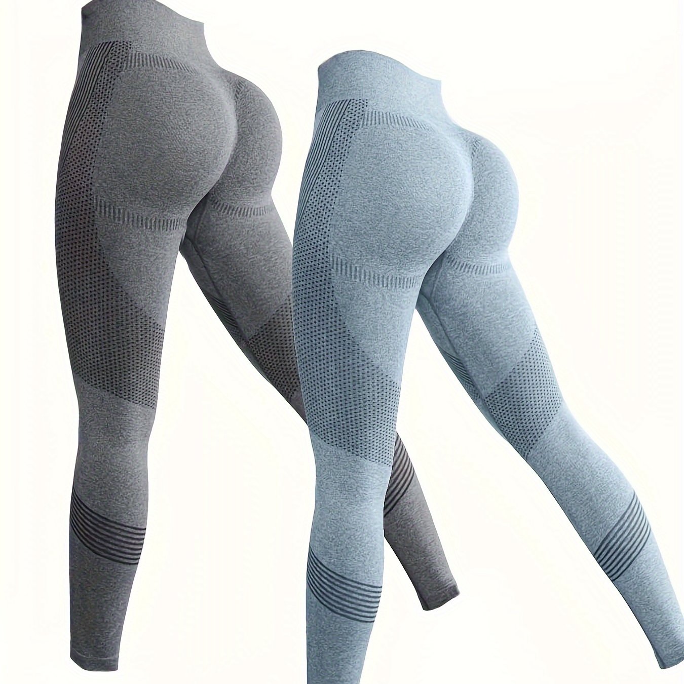High Waist Yoga Pants Quick Drying Butt Lifting Slimming Leggings