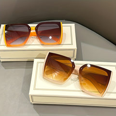 Large Square Sunglasses UV400 Sun Shades Party Beach Travel