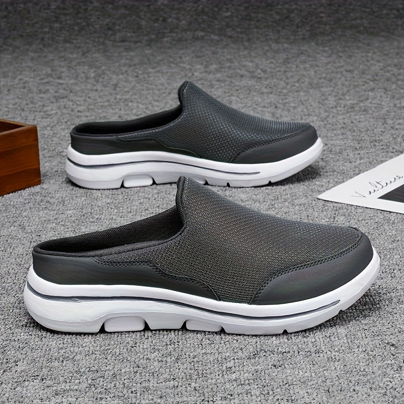Men's Breathable Mule Shoes Soft Sole Slippers