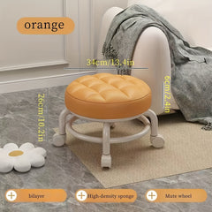 Household Pulley Stools Children's Universal Wheels Walking Stools