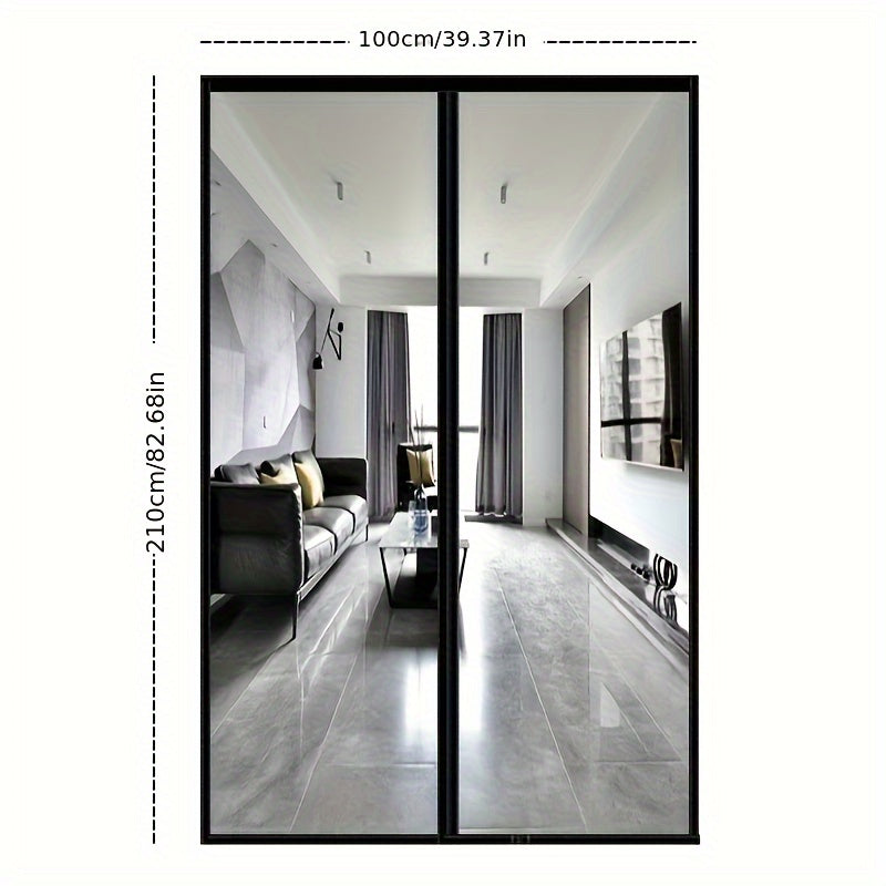 Door Curtain Transparent Anti-Cold Air Magnetic Suction Curtain