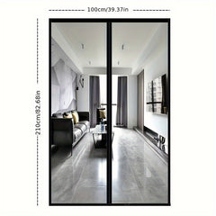 Door Curtain Transparent Anti-Cold Air Magnetic Suction Curtain