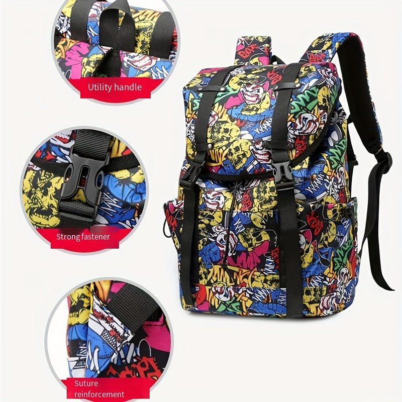 Large Capacity Classic Backpack for Travel and Commute