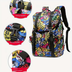 Large Capacity Classic Backpack for Travel and Commute