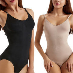 2 Pcs Bodysuit Tummy Control Butt Lifting Shaper
