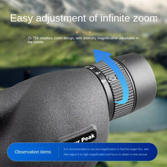 HD Lens Monocular for Outdoor Camping Hiking with Tripod