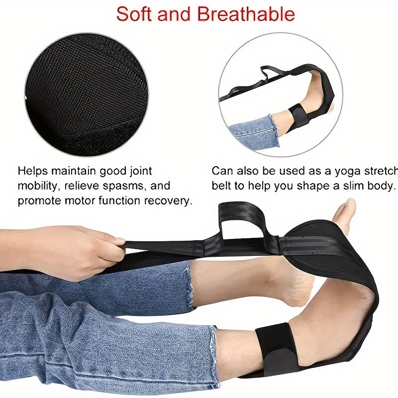 Adjustable Yoga Stretching Bands Pedal Puller Workout Equipment