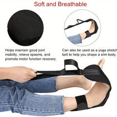 Adjustable Yoga Stretching Bands Pedal Puller Workout Equipment