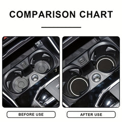 Car Creative Water Coaster Heat Insulation 1PC Model Coaster