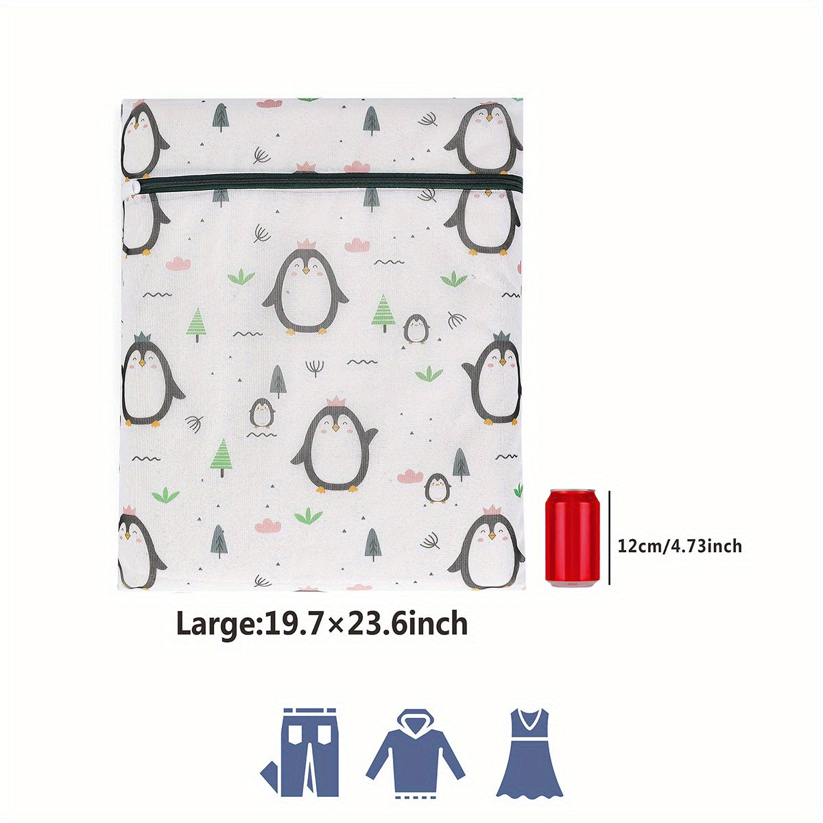 6 Pcs Zipper Laundry Bags for Delicate Clothes Bra Underwear