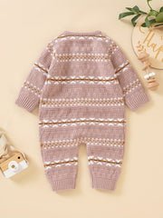 Infant Knitted Sweater Jumpsuit