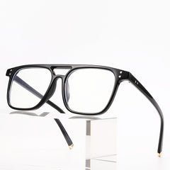 Men's Transparent Frame Flat Mirror
