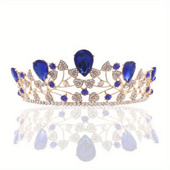 Crystal Rhinestone Crown Tiara Wedding Hair Accessories