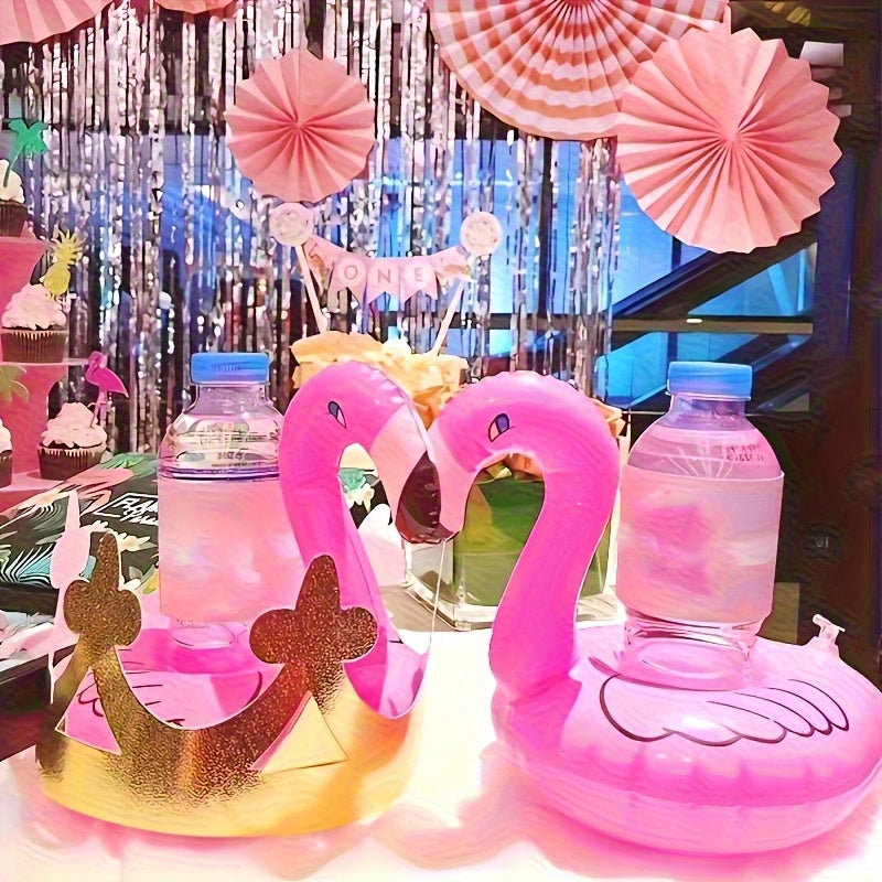 Inflatable Drink Holders Tropical Cup Donut Pineapple Pool Floats