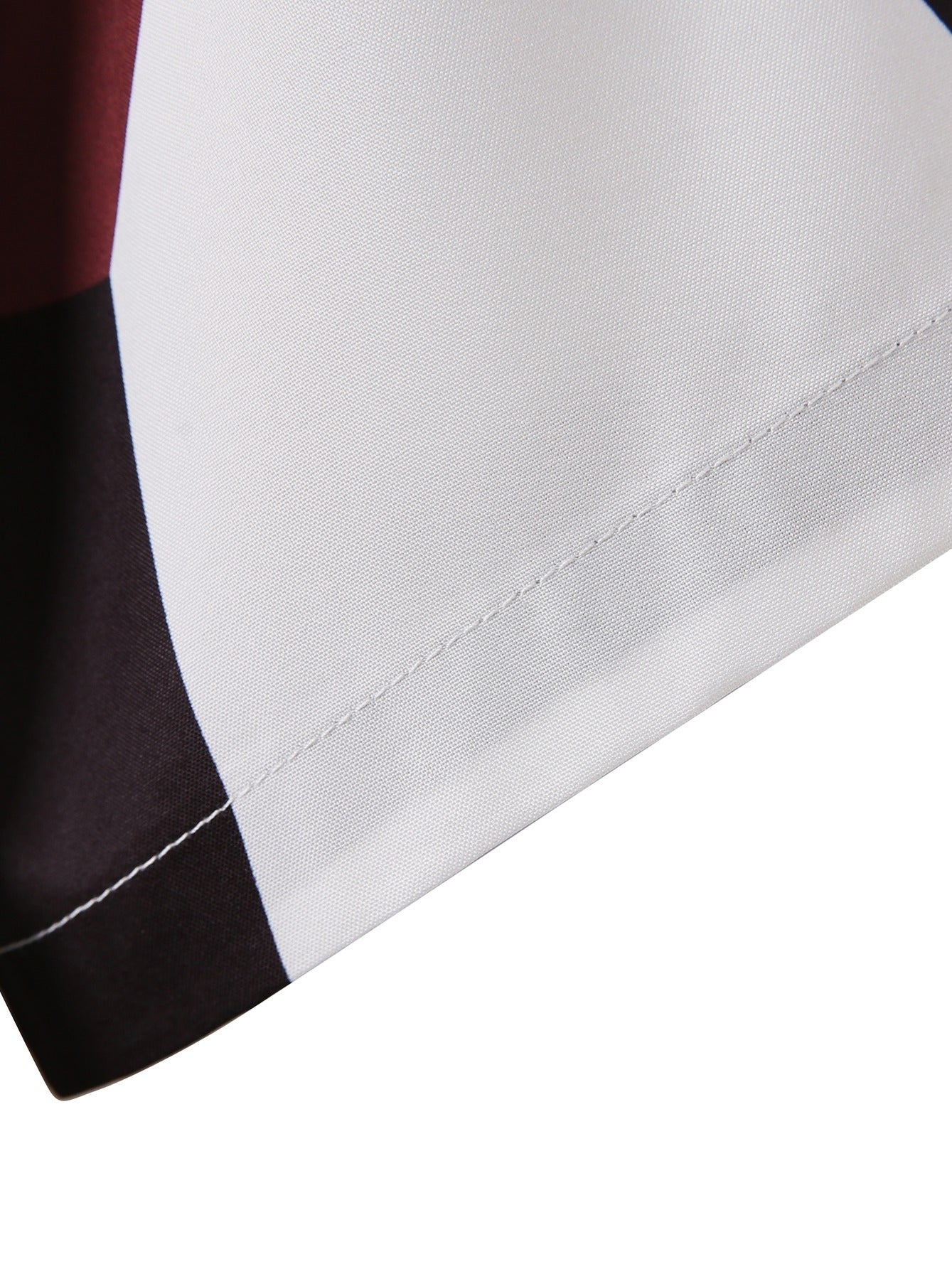 Men's Geometric Pattern Digital Print Casual Short Sleeve Shirt