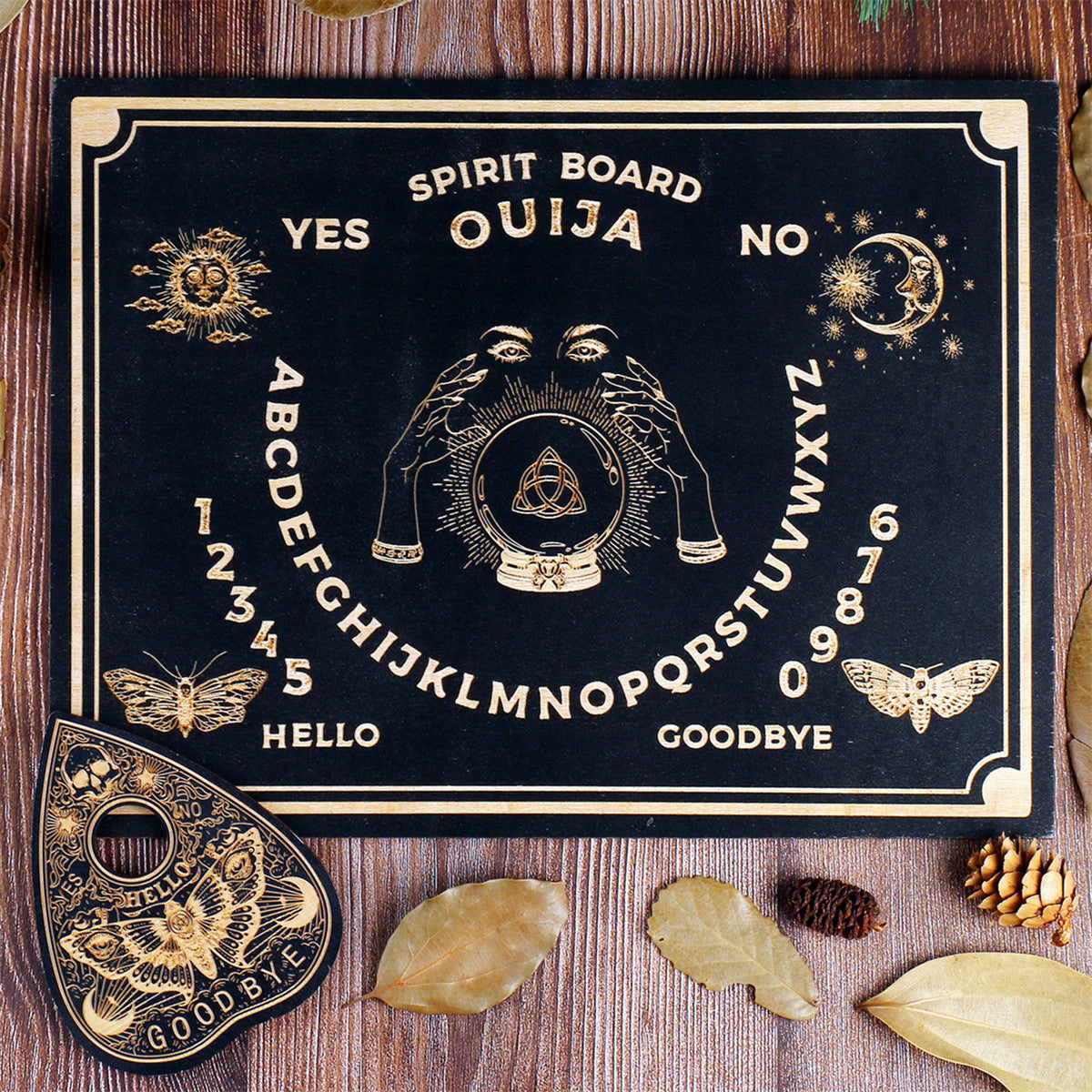 11 8'' 9 0'' Spirit Board & Planchette Kit