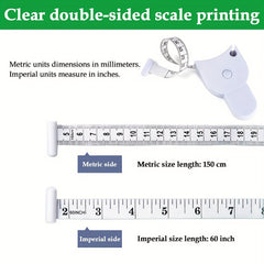 Body Measuring Tape 60inch Automatic Retractable Tape Measure